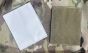 P Company Blanking Patches Velcro Backed for PCS Uniform - White (Pair)