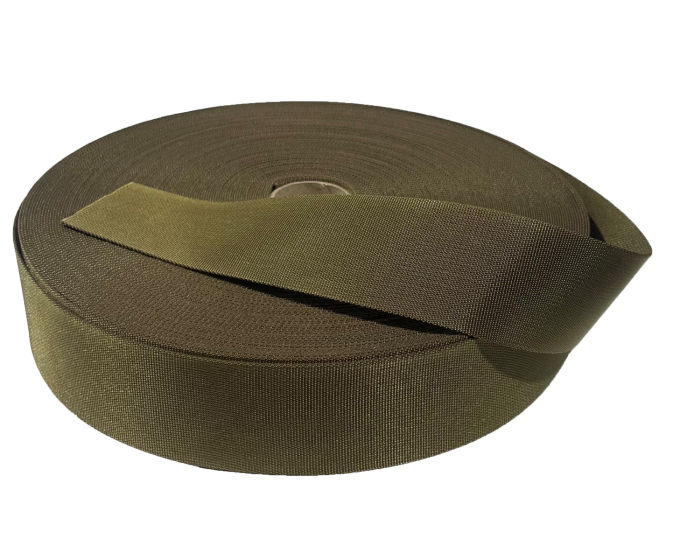 50mm / 2" MIL-W-17337 Coyote Brown Webbing 