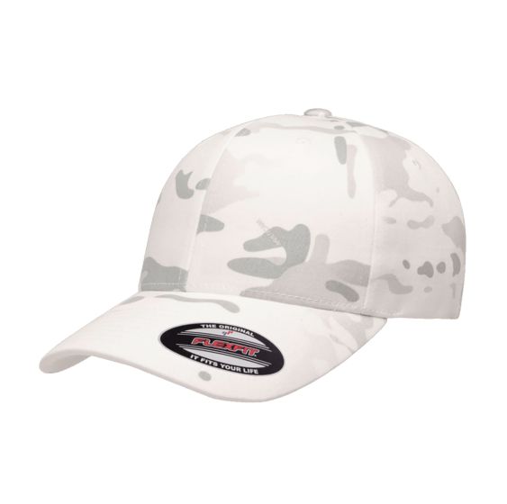 Official Flexfit Crye Multicam ALPINE Cap side on 2