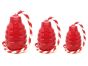 USA-K9 Grenade Reward Toy With Rope - Red