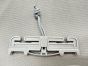 Duraflex Quick Attach Split Bar Quick Release MALE ONLY Tubes V2 - Double Slot (Wolf Grey)