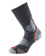 1000 Mile Mens Charcoal 3 Layer Walking Socks