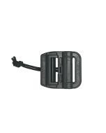 Duraflex 25mm Quick Release Buckle / Tubes V2 (Black)