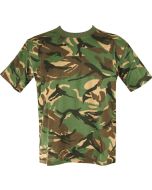 Adults Camouflage T-Shirt British Woodland DPM