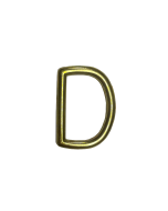 CL Solid Brass D Ring 25mm / 1"