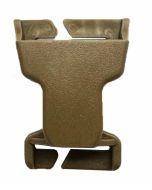 Duraflex 1" / 25mm Female Coyote S3IR Half Buckle - Quick Attach Mojave Surface Mount