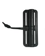 Duraflex Quick Release Buckle / Tubes V2 - Double Slot (Black)