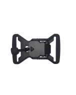 BLACK Fidlock Single Bar V-BUCKLE 40mm + Pull Tab