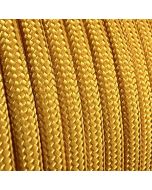 golden-paracord-close-up-view