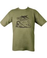 Miss Behavin T-Shirt - Olive Green