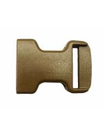 Female Only Duraflex Coyote Brown Mojave Side Release Buckle 25mm - 1'' Fixed