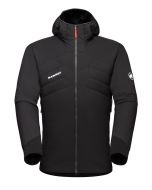 Mammut Rime Light IN Flex Hooded Jacket - Men - Black - Athletic Fit