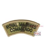 Multicam / MTP Royal Marines Commando Shoulder Flash (VELCRO® Brand Hook Backed)