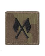 MTP Radio Operators + Regimental Signalling Instructors Crossed Flags Trade Badge