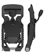 Fidlock-V-Buckle-25-mm-Swivel-Mount-Black-Flap-+-Pulltab-V-11409