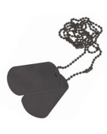 Dog Tags Black