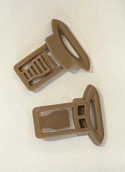 FMA Tactical Helmet Rail Side Clips TB319 (TAN)