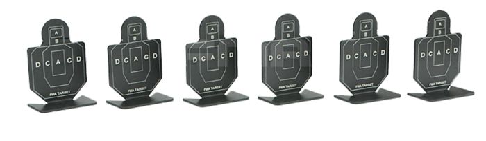 6 Piece Metal Shooting Targets - TB1003 group