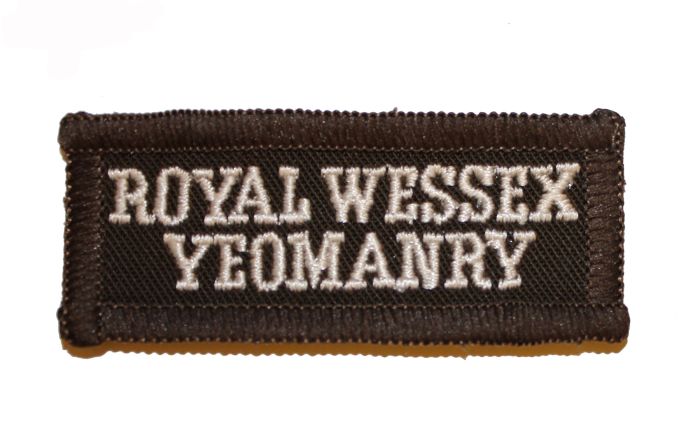 Royal Wessex Yeomanry Tactical Recognition Flash TRF Badge