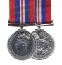 Official 1939 - 1945 Miniature WW2 War Medal and Ribbon