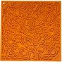 SodaPup Lick Mat - Enrichment EMAT with Zombie Design - Orange - Large