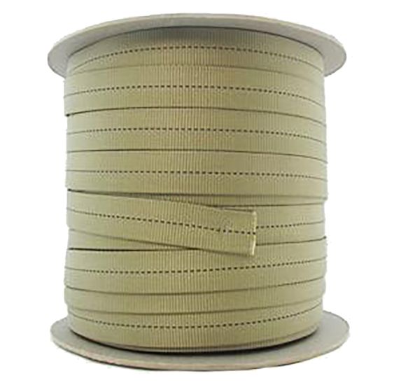 25mm / 1" TAN499 Tubular Webbing roll