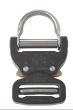 AustriAlpin Ansi D Ring Cobra 38mm Buckle (Black) FX38KVD flat