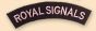 Royal Signals Shoulder Titles (pair)