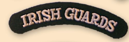 Pair Irish Guards Shoulder Titles