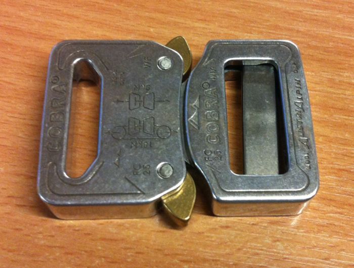 AustriAlpin Cobra 28mm Polished ( Chrome )  Buckle FCA25VF