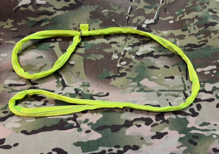 UKOM High Viz Reinforced K9 Slip Lead