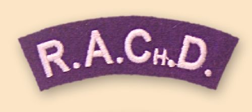 Royal Army Chaplains Department Shoulder Titles