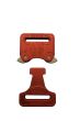 AustriAlpin 25mm / 1" Cobra Buckle - Red - FY25RFF - Female Fixed - Male Fixed
