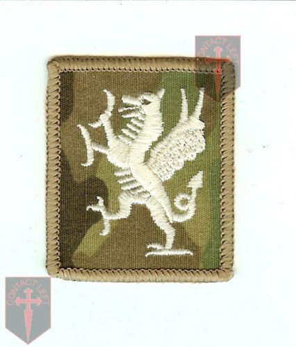 OFFICIAL Multicam MTP Royal Welsh TRF (infantry british army) Hook/sticky backed