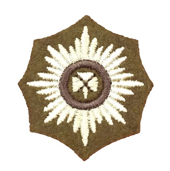 Irish Guards Rank Star