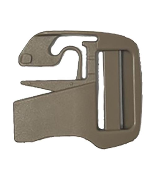 Duraflex Utility 1" / 25mm Side Release Half Buckle - Dual Adjust (Tan499 IR) 