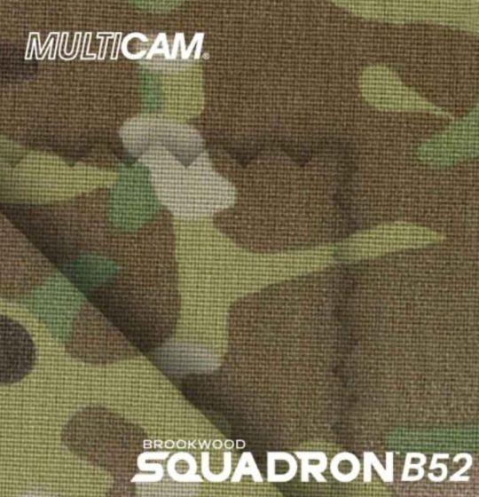 500D Westridge MultiCam Cordura and bonded it to, 500D Westridge MultiCam Cordura 