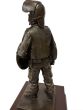 UK Police Public Order / Riot Officer Cold Cast Bronze Statue rear