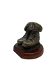 Royal Marine Boots and Beret Statue