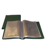 UKOM Green 40 page A5 Nyrex / Nirex Folder Document Holder