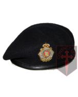 Royal Logistic Corps Officers Navy Blue Beret + Cap Badge