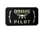 DRONE PILOT Laser-Cut Badge – Glow in the Dark, Velcro Backed (5cm x 9cm) - TRF