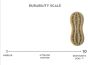 Sodapup Peanut Ultra Durable Nylon Dog Chew Toy for Aggressive Chewers - Brown