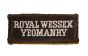 Royal Wessex Yeomanry Tactical Recognition Flash TRF Badge