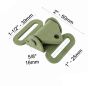 ITW Quick Release Spring Loaded Cam Buckle 25mm / 1" TAN  dimensions