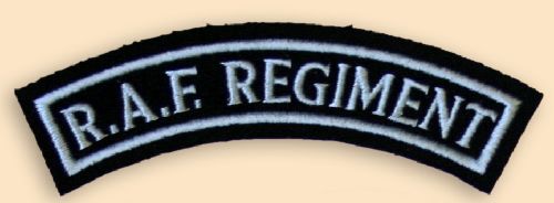 RAF Regiment Shoulder Titles (Pair)