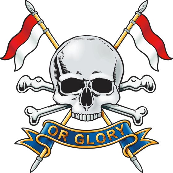 Royal Lancers Vinyl Decal / Sticker (10cm x 10cm)