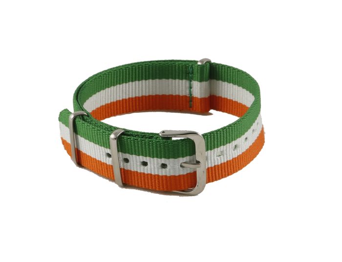 Ireland Flag NATO G10 Nylon Military Watch