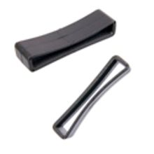 Black Plastic Belt Loop 