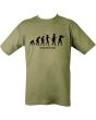 British Military Evolution T-Shirt - Olive Green